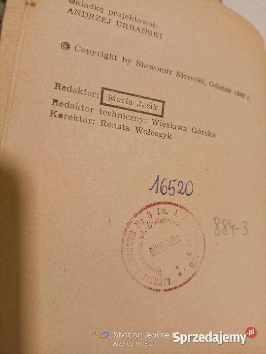 Skały wola książki Sierecki pierwsze wydanie Proza i poezja Warszawa sprzedam