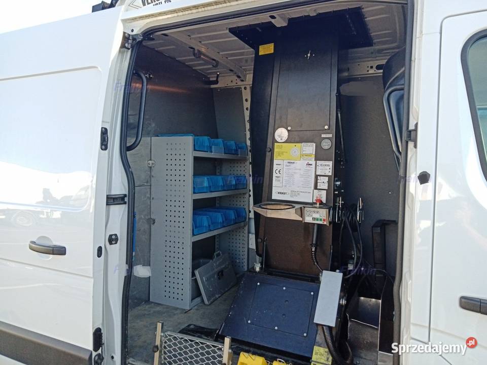 Podnosnik 14 m Renault Master 2021 Idealny UDT Rok produkcji 2021 Trzebnica