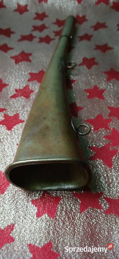 Stare mosiężne trąbki Sygnałowa