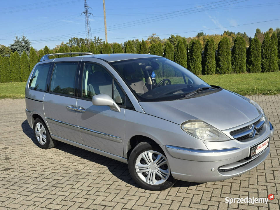 Citroen C8 20Benzyna SerwisElekrDrzwiHak7 autoalarm Kutno sprzedam
