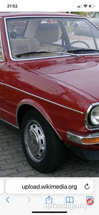 Audi 80 1974 model B1 komplet siedzeń w ładnym 16cm3 Warszawa