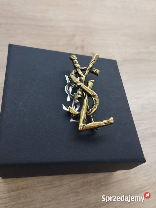 Używana broszka YSL Saint Laurent Paris w Broszki Warszawa