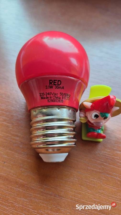 Żarówka LED Red Philips 31W E27 230V Kolorowa Legionowo