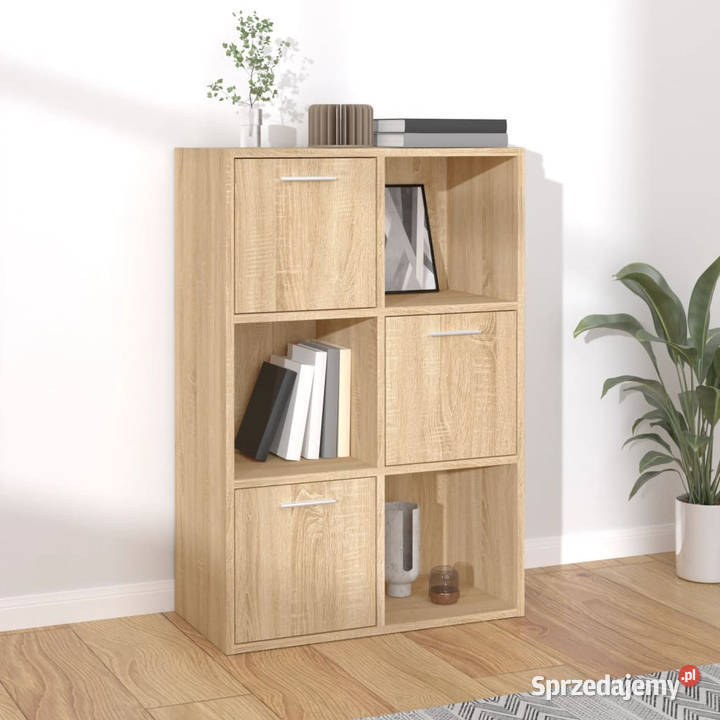 Szafka dąb sonoma 60x295x90 materiał Regały Warszawa