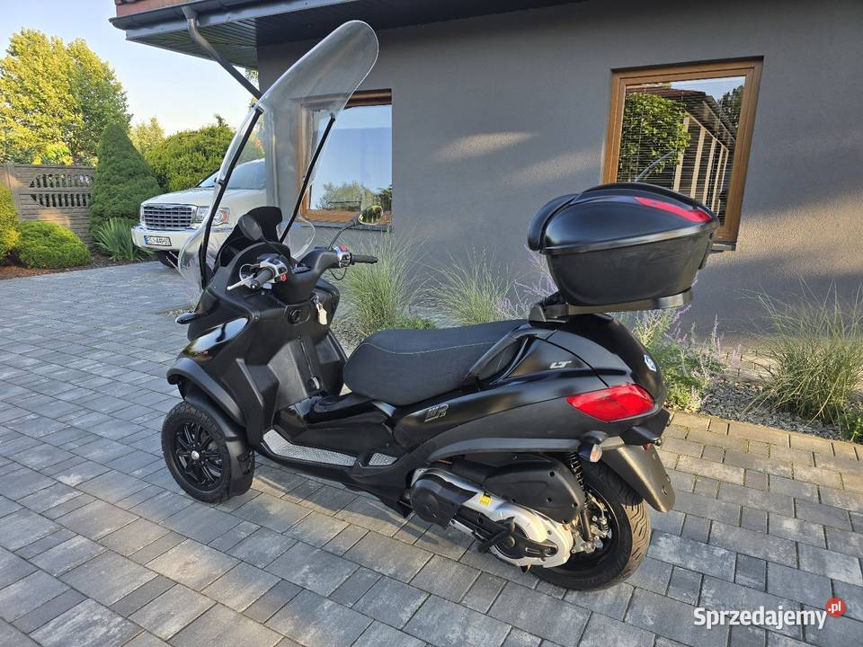 Piaggio MP3 500 LT Sport Na KatB Prezentacja Sieradz