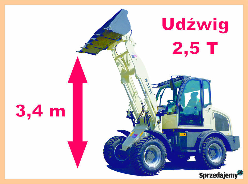 Ładowarka Kołowa KMM ZL20 nowa podlaskie Bielsk Podlaski