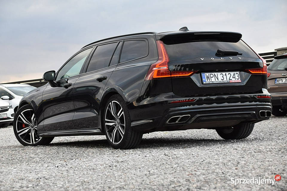 Volvo V60 20T4 210 Polestar RDesign Skóra Led ABS mazowieckie Nowe Kucice