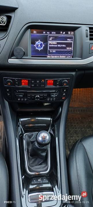 Citroen C5 20 HDI 2012r kurtyny powietrzne