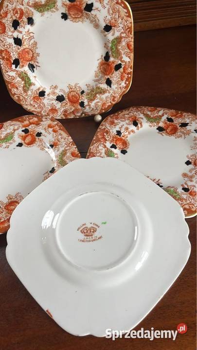 Talerzyk deserowy kwadratowy Wellington London Gdańsk