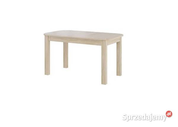 Stół rozkładany REA biały połysk i sonoma Gniezno