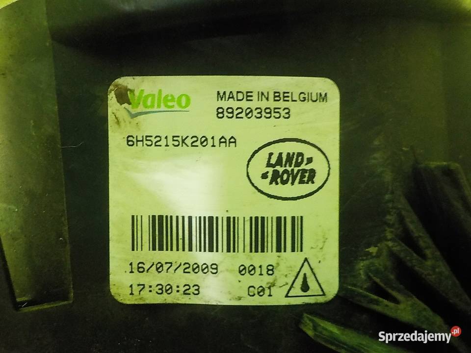 LAND ROVER FREELANDER II 09r 5D halogen lewy mazowieckie Suków sprzedam