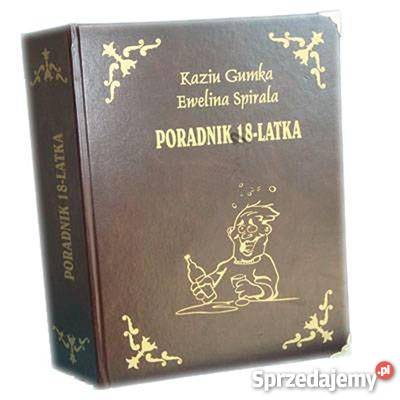 Książka skrytka na alkohol Poradnik 18latka Pozostałe Dąbrowa Górnicza