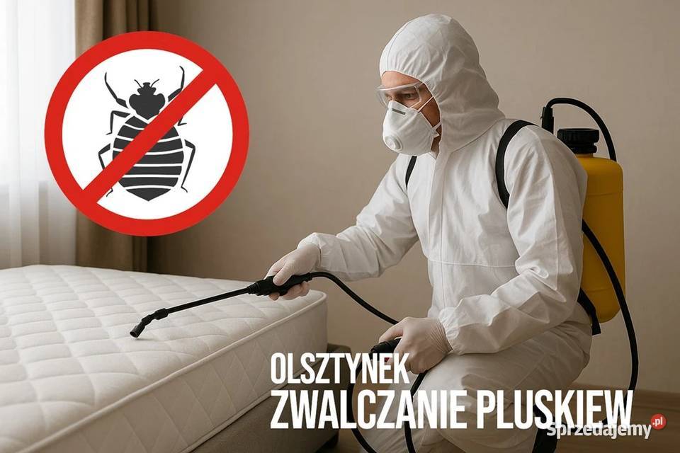 Zwalczanie pluskiew Olsztynek Odpluskwianie