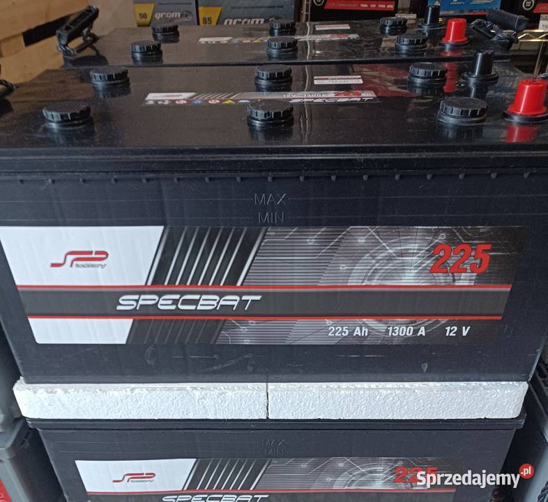 Akumulator SPECBAT 225Ah 1300A Ostrów Ostrów Wielkopolski