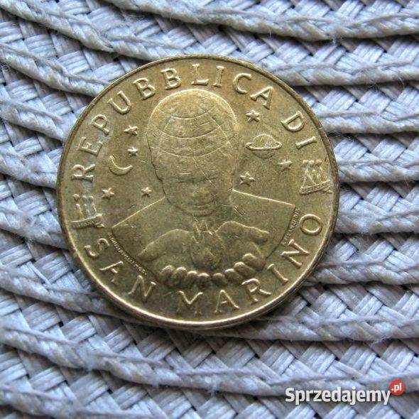 San Marino 200 Lirów 1996r Kant Ładna