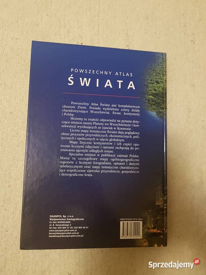 powszechny atlas świata Gdańsk
