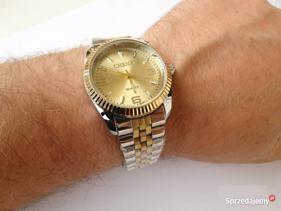 Zegarek damski srebrny złoty męski z bransoletą lubuskie Gorzów Wielkopolski