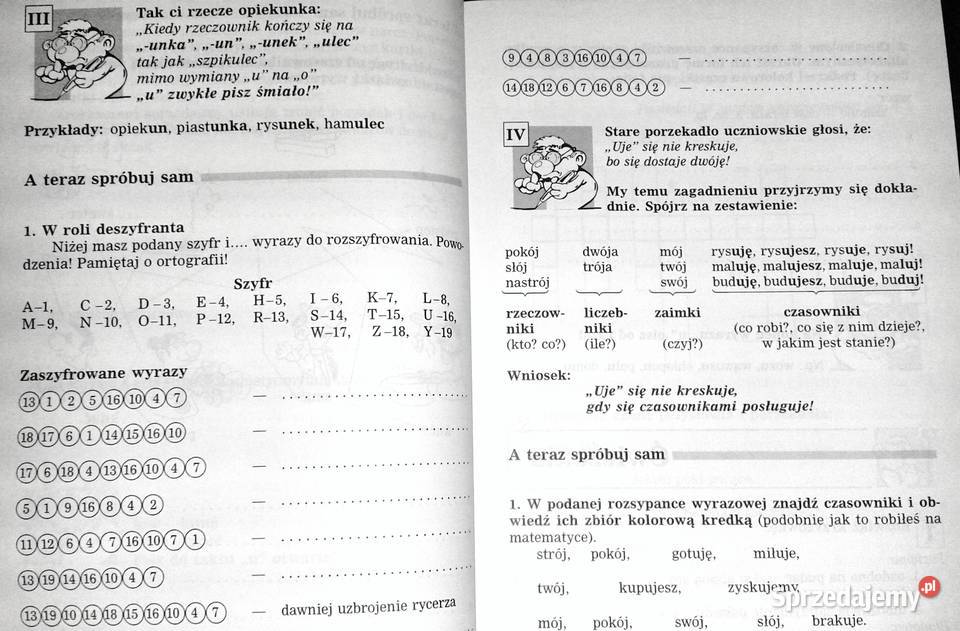 Dyktanda i zabawy ortograficzne Kl 456 Barbara lubelskie Chełm