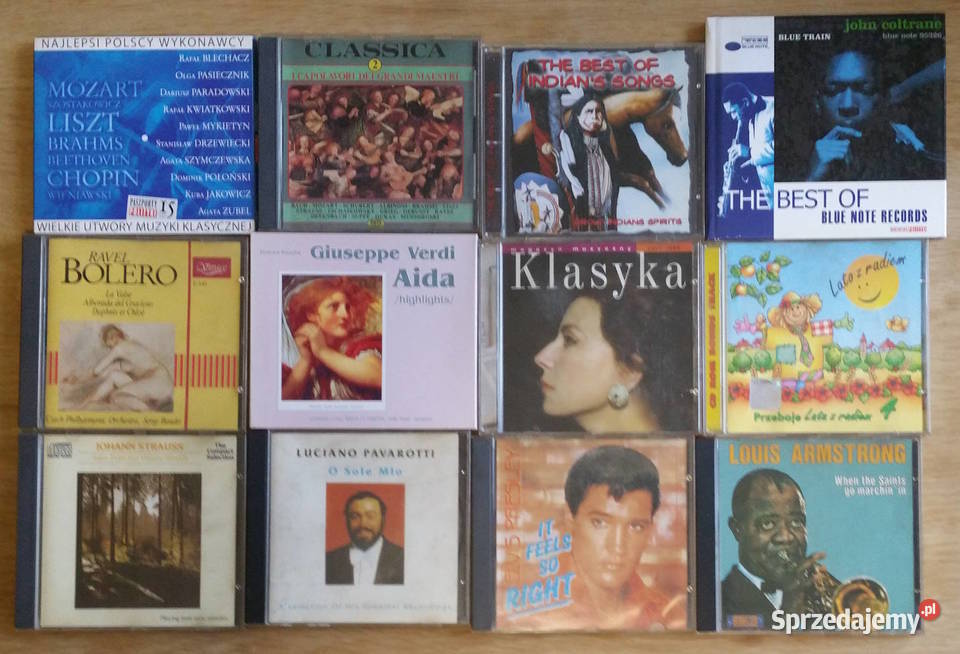 CD muzyka klasyczna i inne 12 płyt