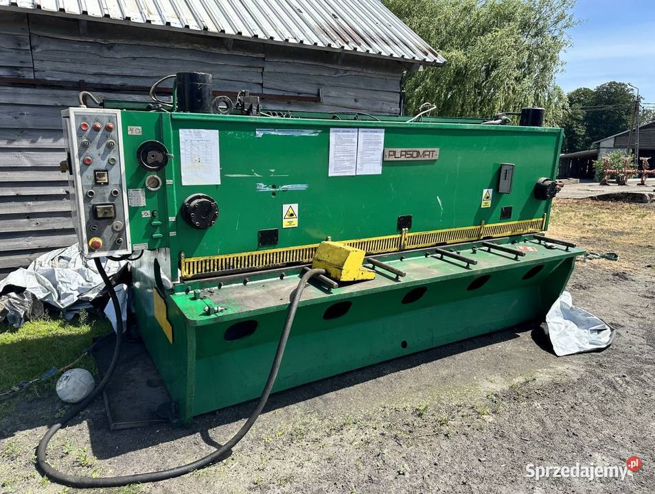 Nożyce gilotynowe hydrauliczne NGH 63 kujawsko-pomorskie Lubicz Górny