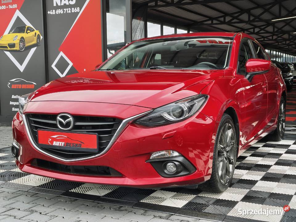 Mazda 3 NOWA PIĘKNY KOLOR 20 Benzyna Serwisowana Zarszyn sprzedam