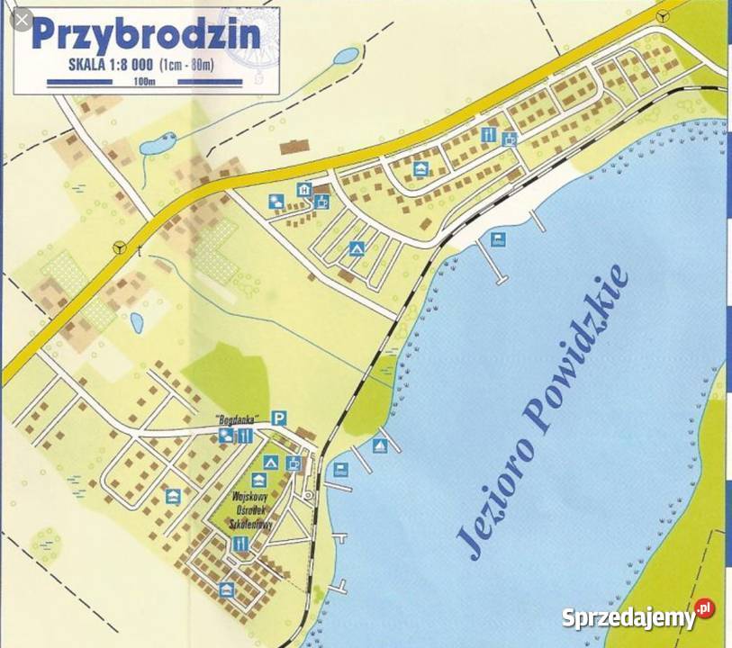 Dzialka budowlana w Przybrozin Gmina Powidz 265zł/m2 Przybrodzin