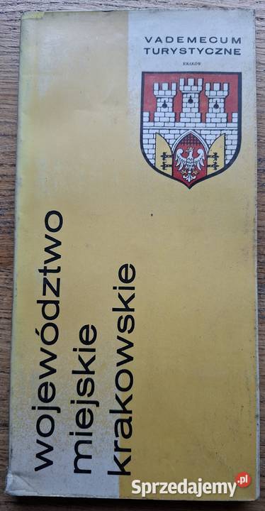 Województwo miejskie krakowskie Julian Zinkow przewodnik sprzedam