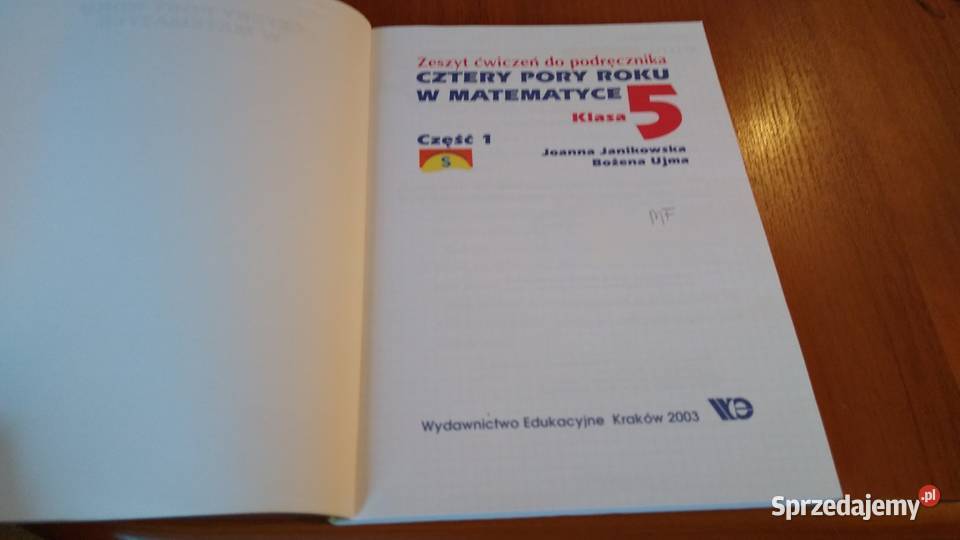 Zeszyt ćwiczeń Cztery pory roku w matematyce matematyka pomorskie Gdańsk