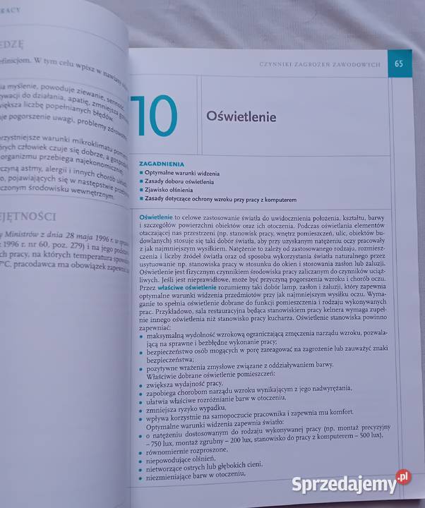 W Bakuła K Szczęch Bezpieczeństwo i higiena Koźminek