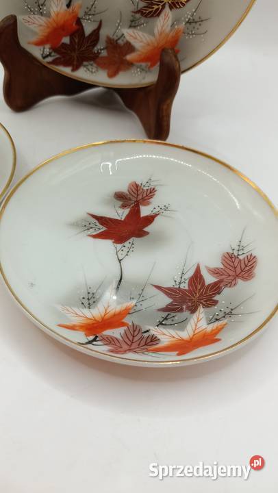 Dwa razy trio jesienne liście azjatycka lubelskie