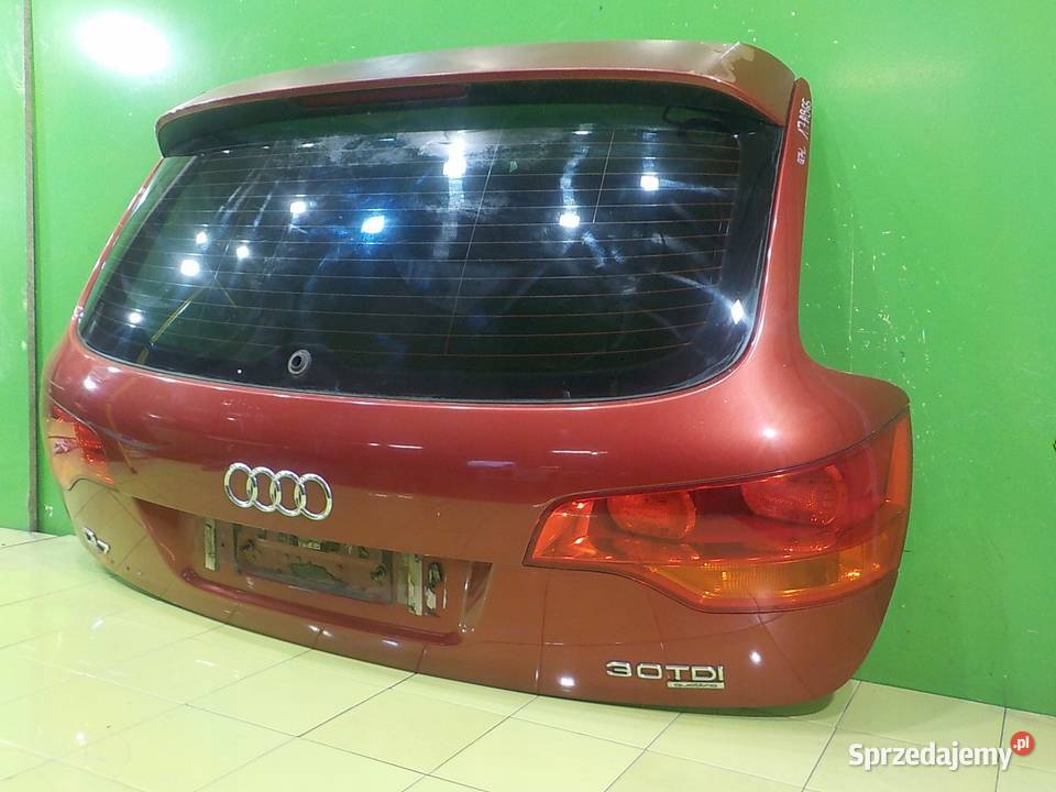 AUDI Q7 4L SLINE 30 TDI 06r 5D klapa tyl osobowe Suków sprzedam