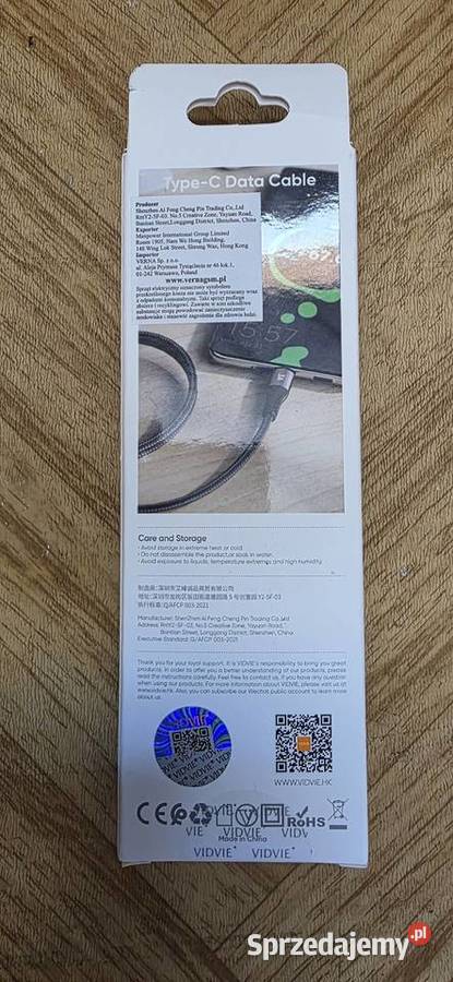 Sprzedam nowy kabel USBC pleciony 200 nie