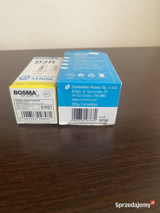 Żarówki bosma D2 mazowieckie