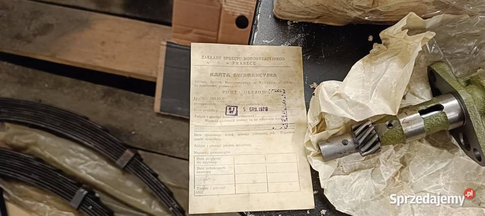 Żuk Nysa Warszawa pompa oleju Polmo nowa Piotrków Trybunalski sprzedam