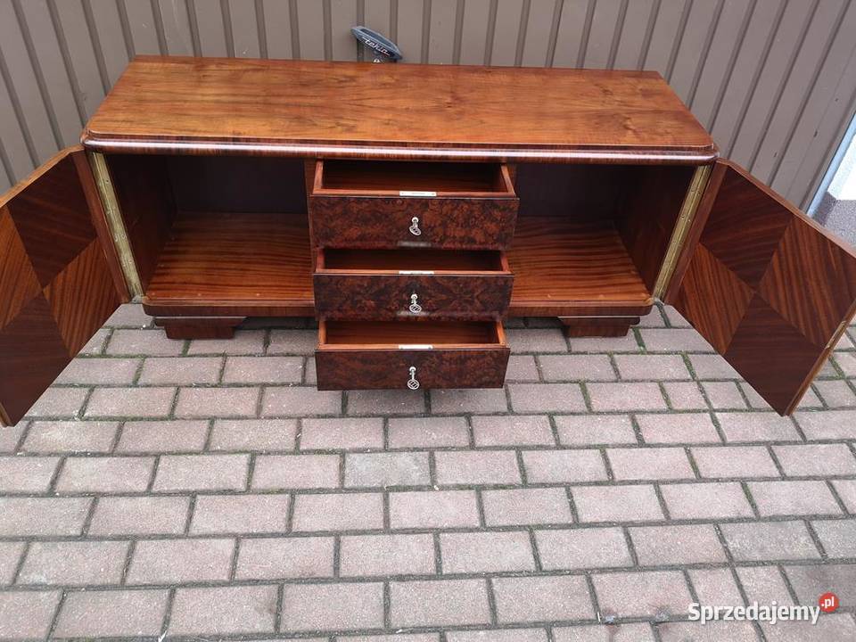 Komoda ARTDECO RTV Niska 134 Orzech Zgrabna wielkopolskie Swarzędz