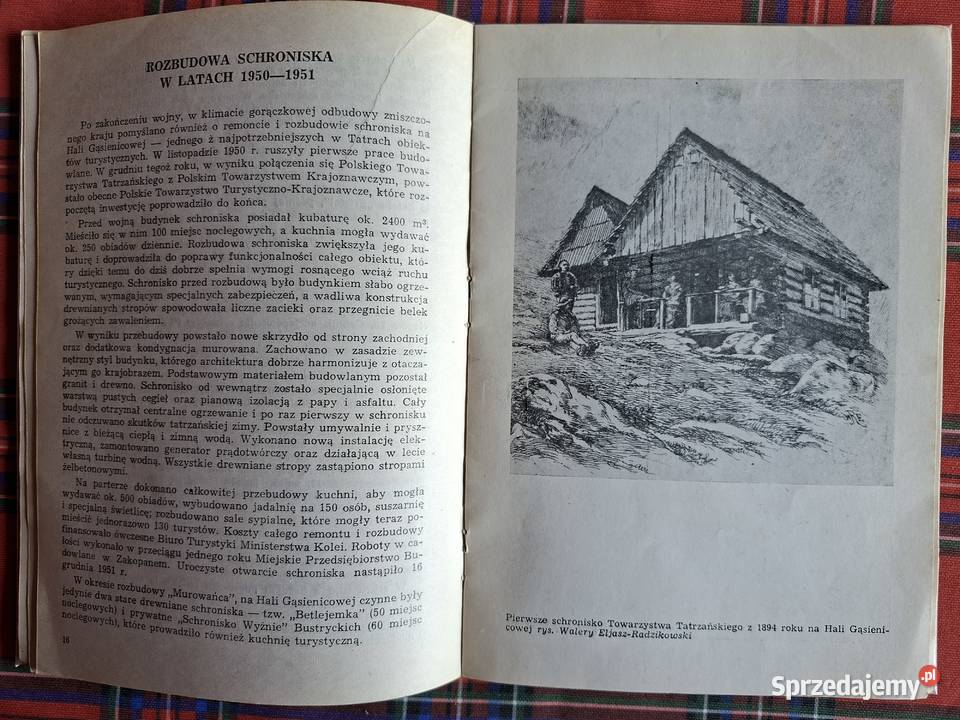 Schronisko PTTK na Hali Gąsienicowej Edward miękka Kraków