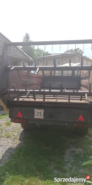 Rozrzutnik obornika jednoosiowy 45 tony N228 Miechowice Małe