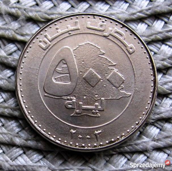 Liban 500 Livres 2003r Kalisz