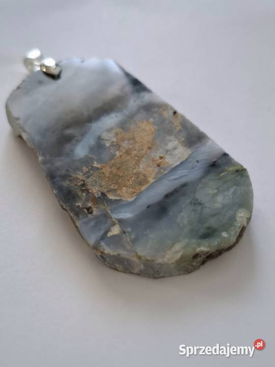 Nowa zawieszka blue opal kamień naturalny wielkopolskie Poznań