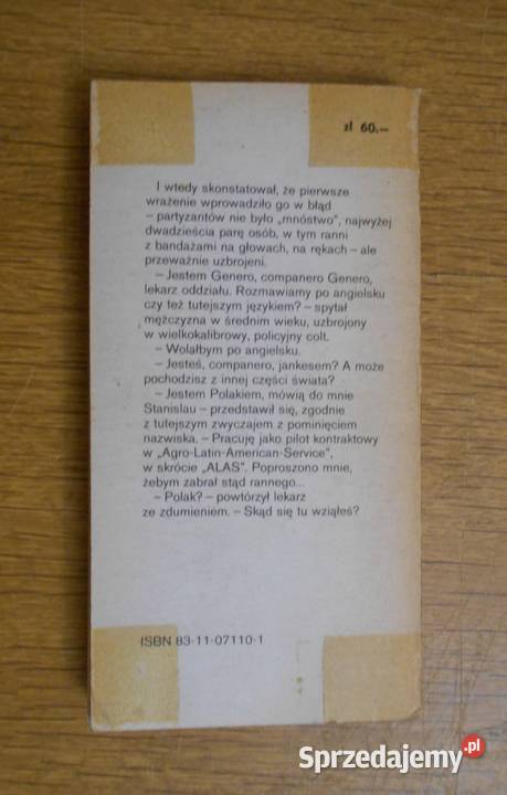 Sławomir Sierecki Drapieżne ptaki Rio Maddalena Rok wydania 1984 Proza i poezja Parczew