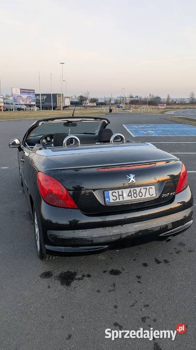 Peugeot 207 CC 16 VTi 120 2008 stylowe cabrio Brzeg sprzedam