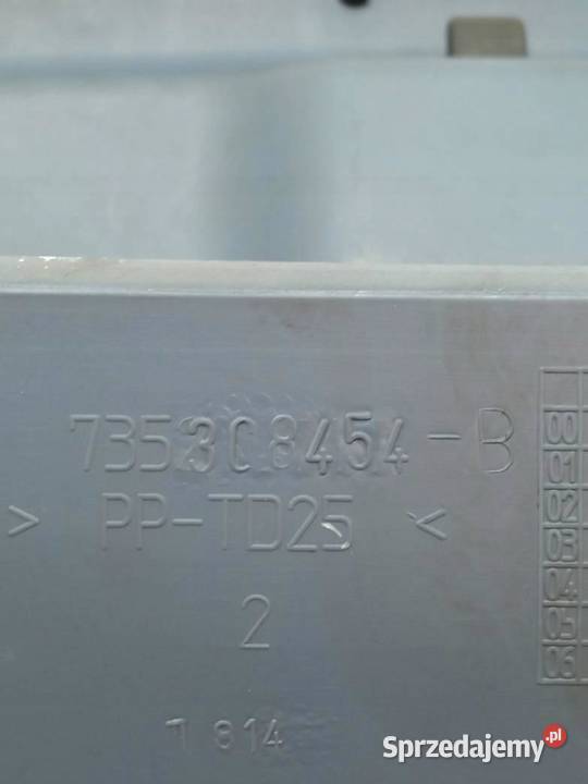 SCHOWEK PASAŻERA PRAWY 7353C454B Fiat Doblo I osobowe