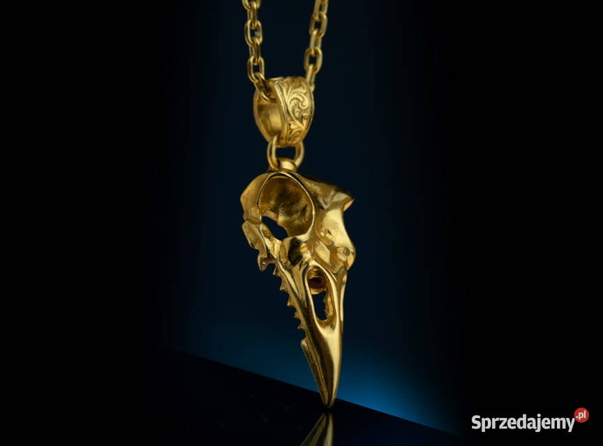 NASZYJNIKI Z CZASZKĄ KRUKA TYVODARCOM Warszawa