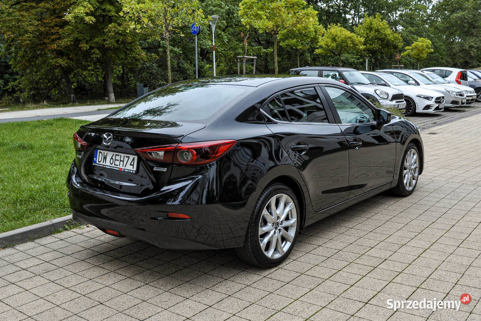 Mazda 3 20 Skóry 2015 r dolnośląskie Wrocław