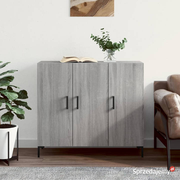 Szafka szary dąb sonoma 90x34x80 materiał Warszawa sprzedam