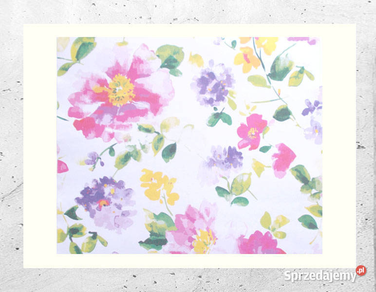 kwiaty plakat na ścianę boho plakat z kwiatkami Białystok