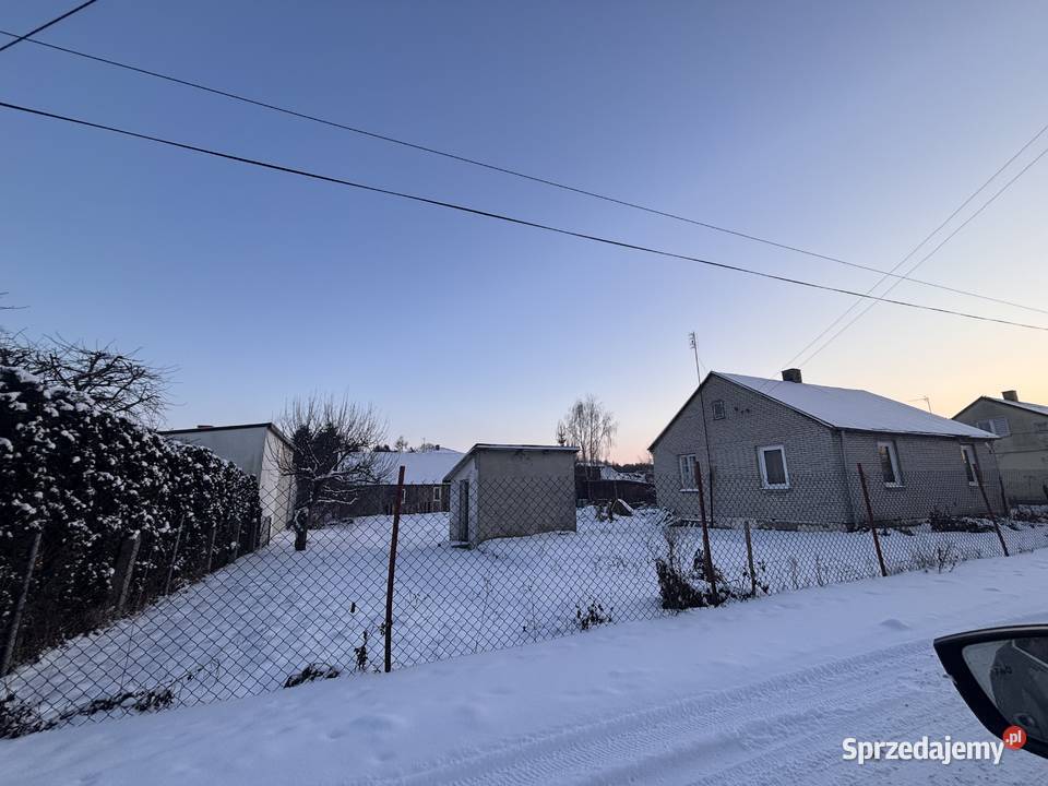 Na sprzedaż dom z dużą działką Sterdyń Strażacka 60m2 sprzedam