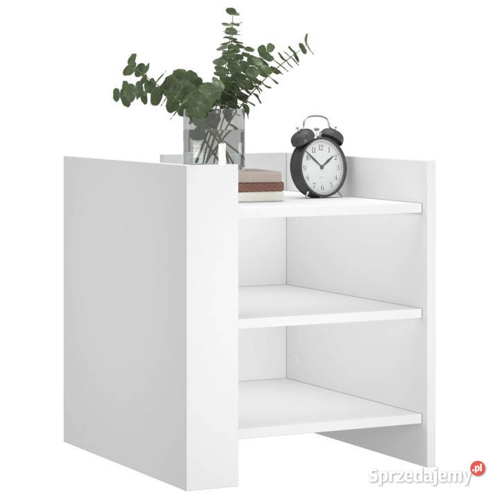 Szafka nocna biała 45x50x50 materiał Warszawa