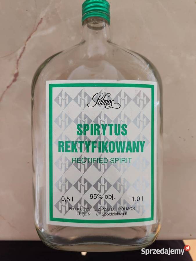 Butelka szklana 1l Biała Podlaska