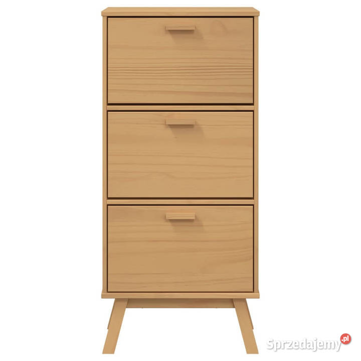 Szafka na buty OLDEN brązowa 55x35x120 lite Warszawa
